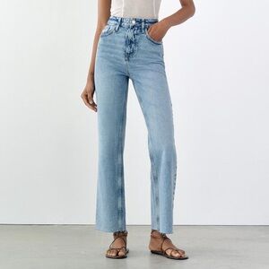 High Rise Z1975 Straight Leg Jeans